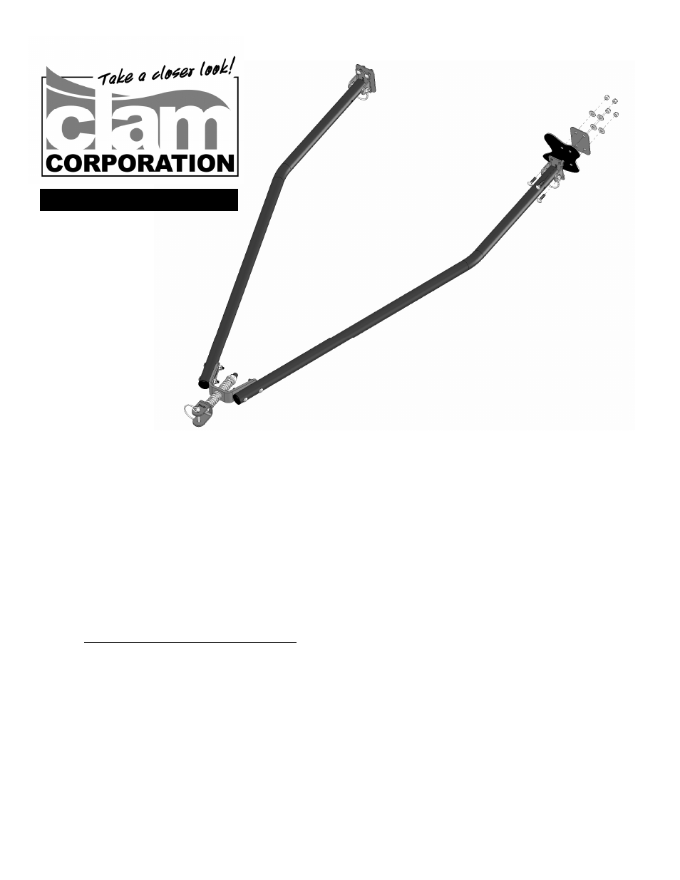 Clam Corp 8241 User Manual | 3 pages