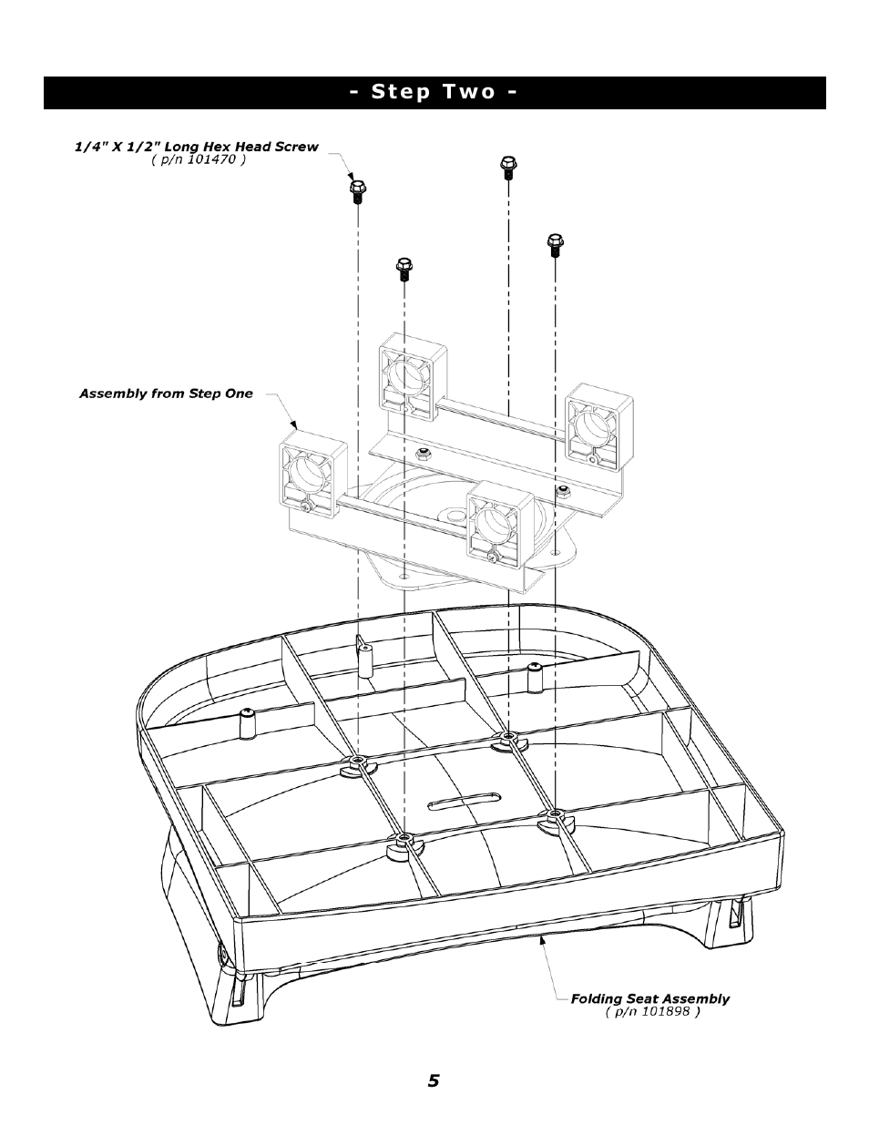 Clam Corp Fish Trap Voyager 8245 User Manual | Page 5 / 14