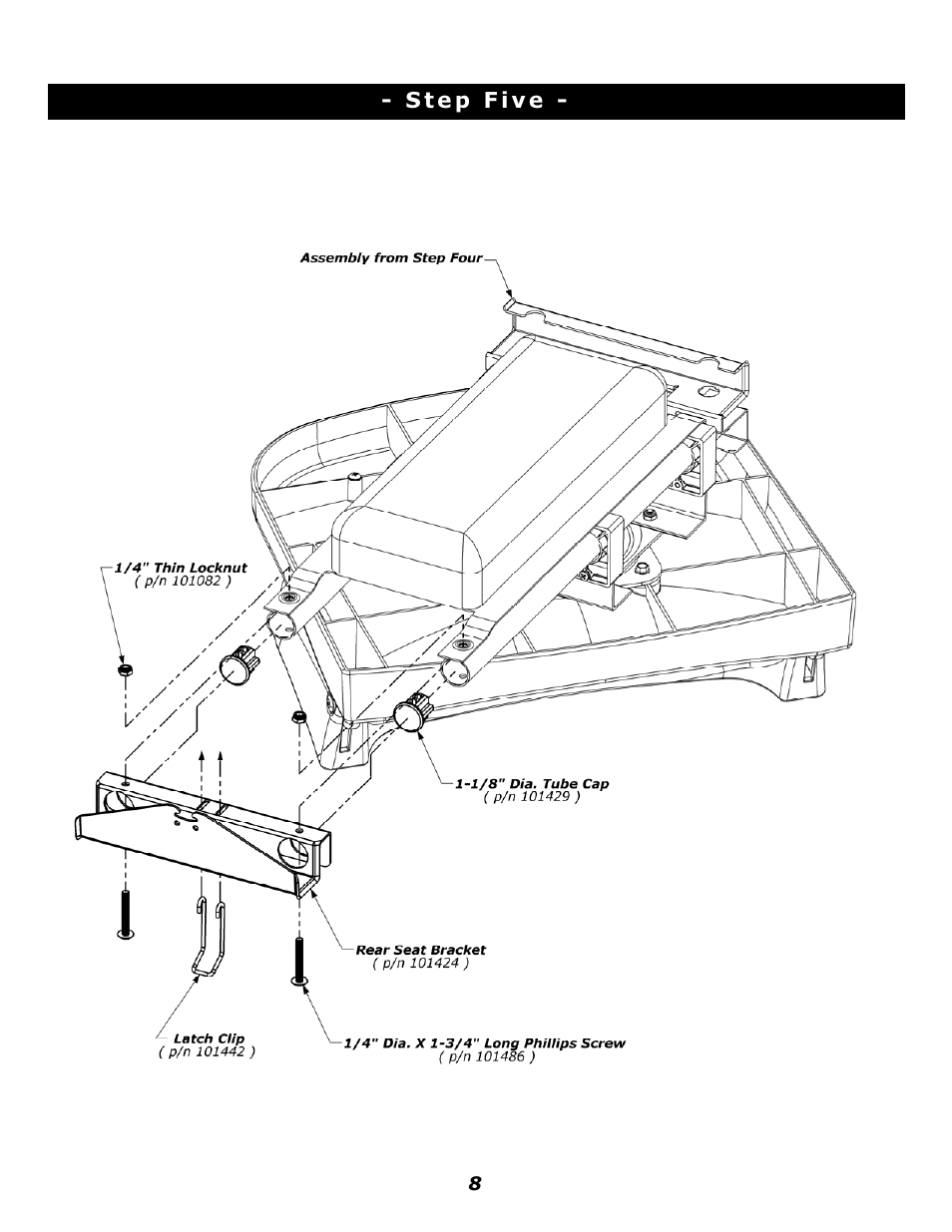 Clam Corp Fish Trap Voyager 8245 User Manual | Page 8 / 14