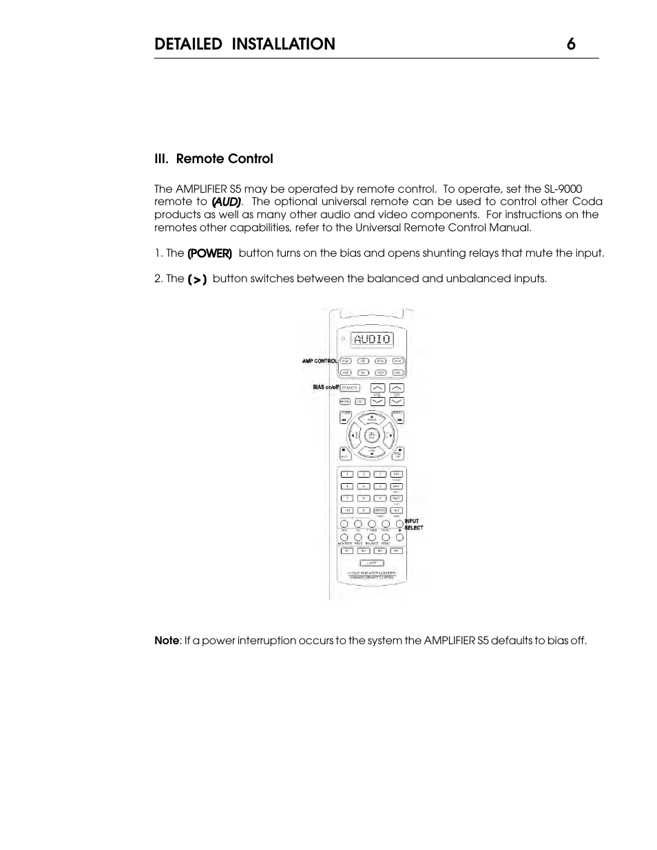 Detailed installation 6 | Coda S5 User Manual | Page 7 / 17