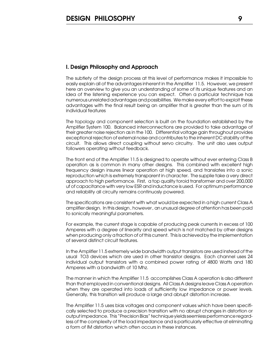 9design philosophy | Coda 10.5 User Manual | Page 10 / 18