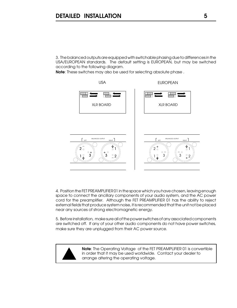 5detailed installation | Coda 01 User Manual | Page 6 / 17