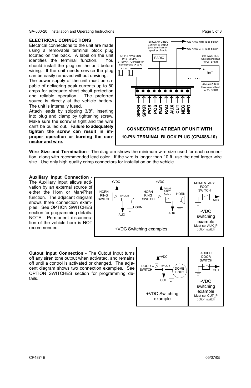 Carson SA-500-20 User Manual | Page 5 / 8