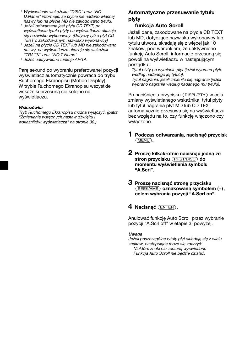 Sony XR-C7500RX User Manual | Page 116 / 212