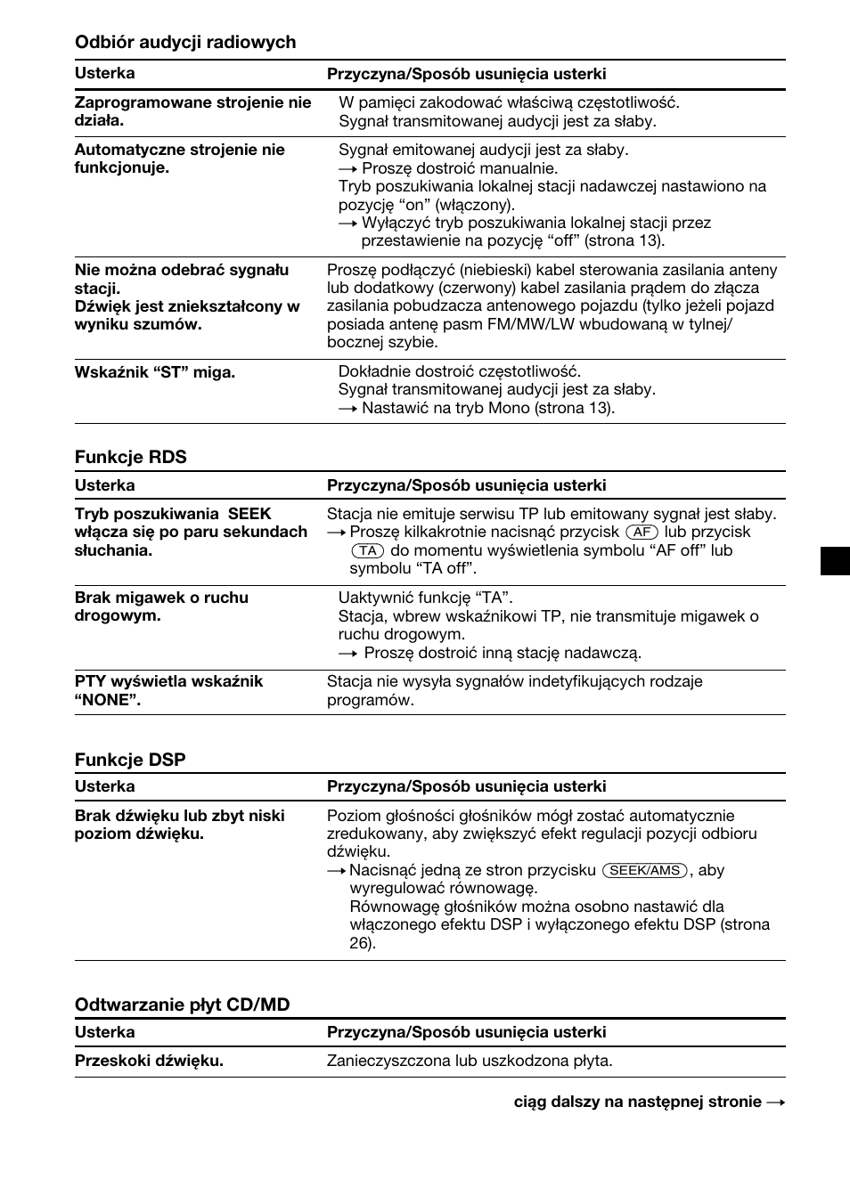 Sony XR-C7500RX User Manual | Page 125 / 212