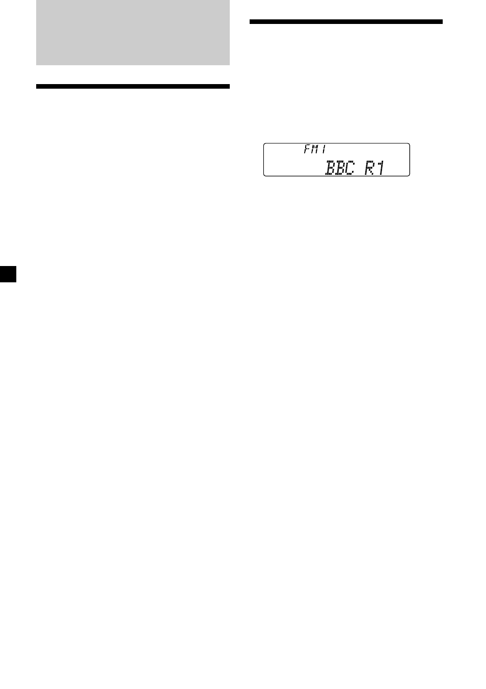 Overview of the rds function, Displaying the station name | Sony XR-C7500RX User Manual | Page 14 / 212