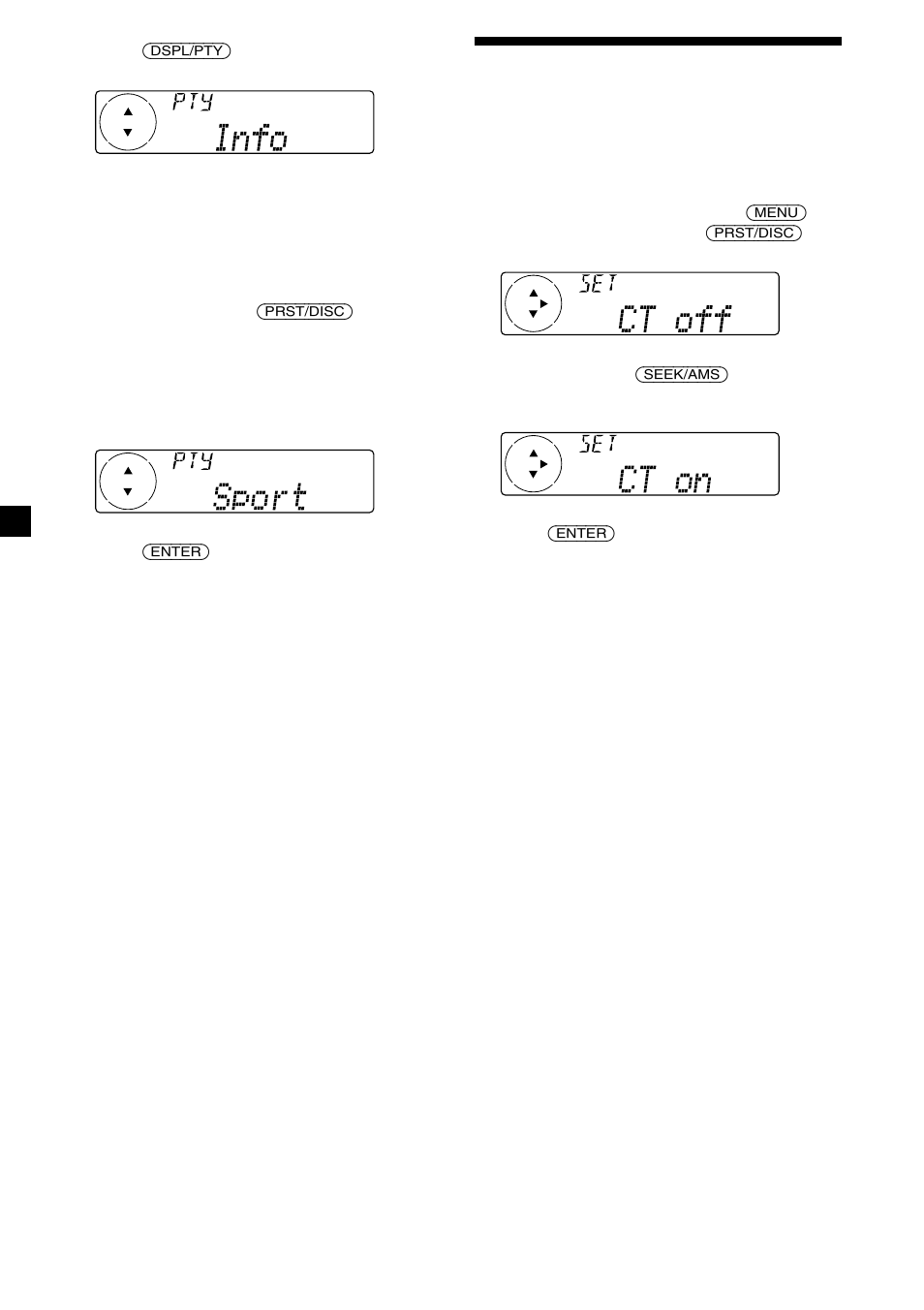 18 setting the clock automatically | Sony XR-C7500RX User Manual | Page 18 / 212