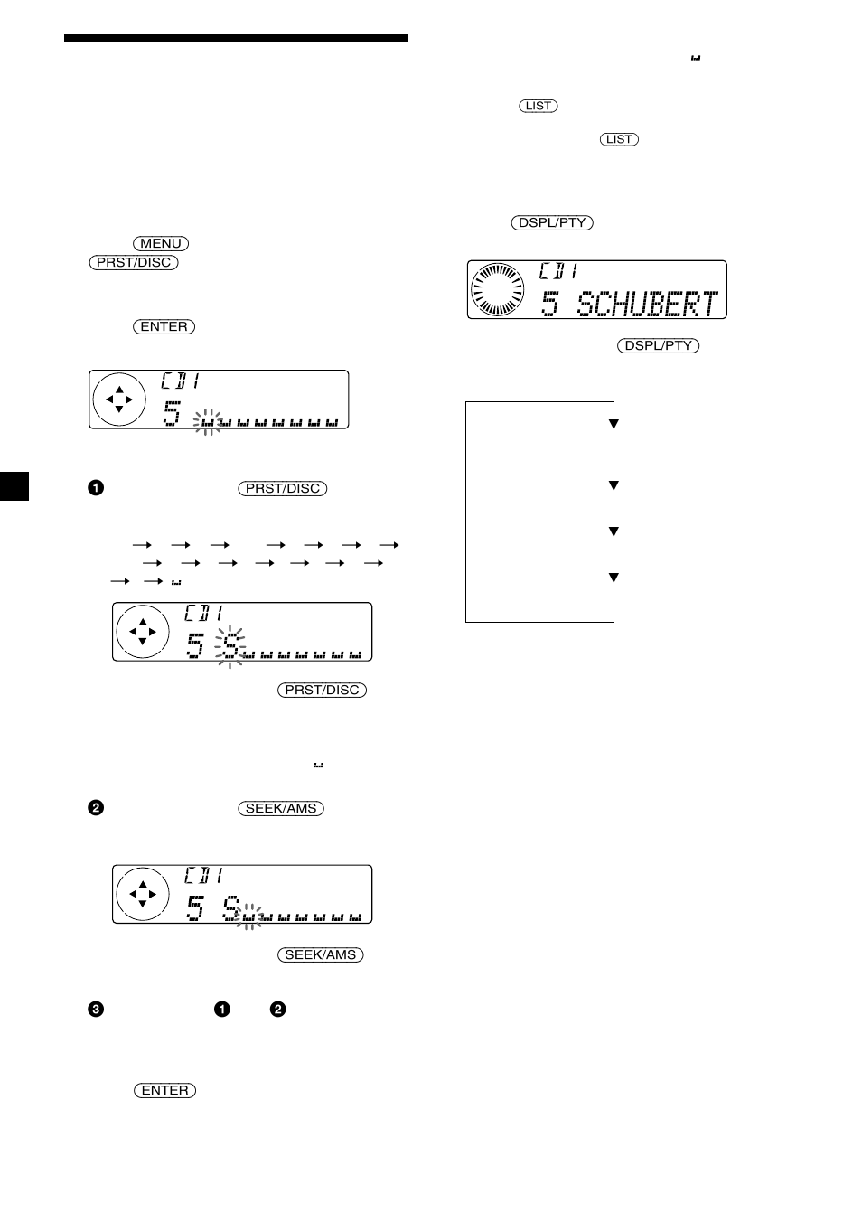 34 labelling a cd | Sony XR-C7500RX User Manual | Page 34 / 212