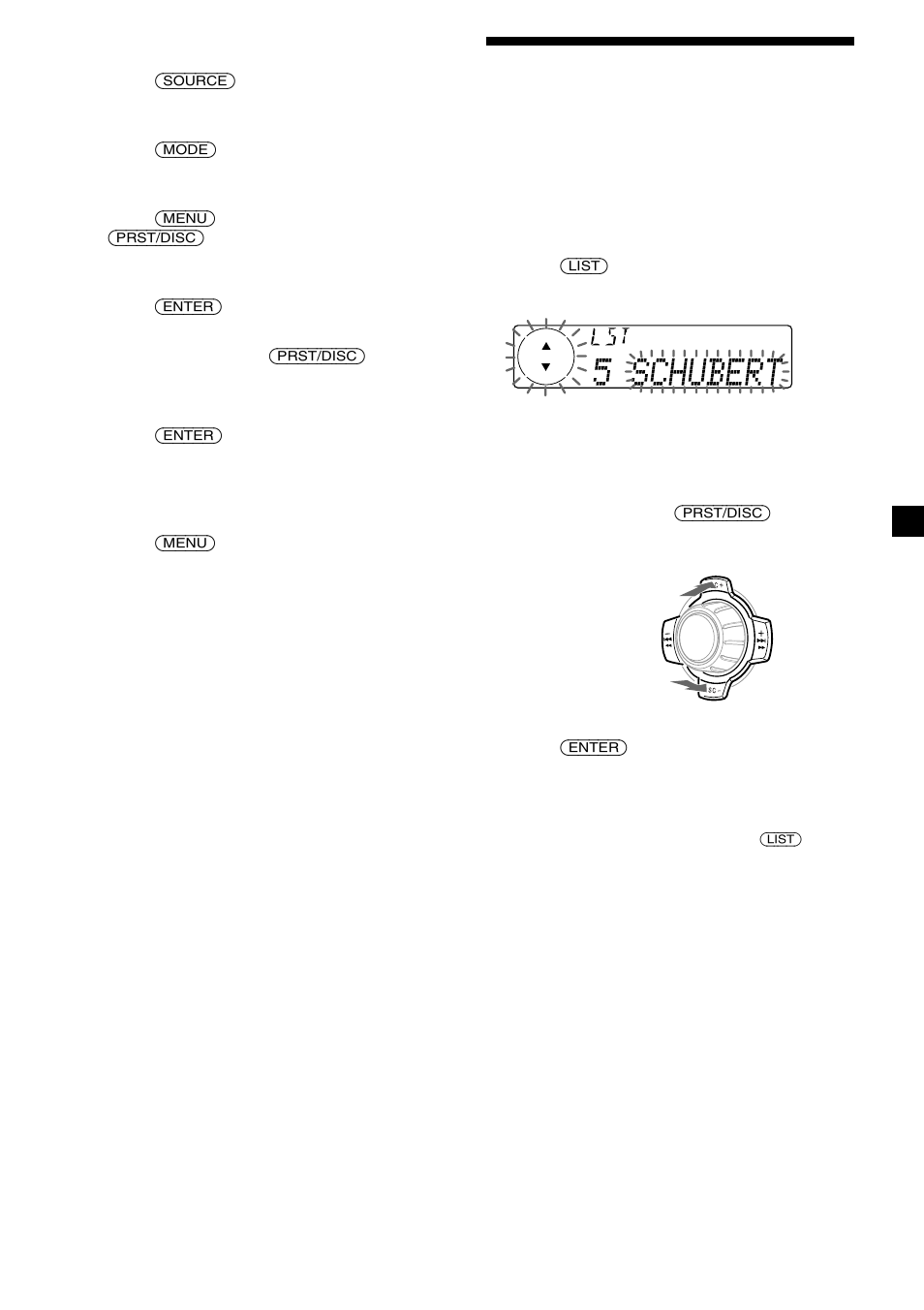 Locating a disc by name | Sony XR-C7500RX User Manual | Page 35 / 212