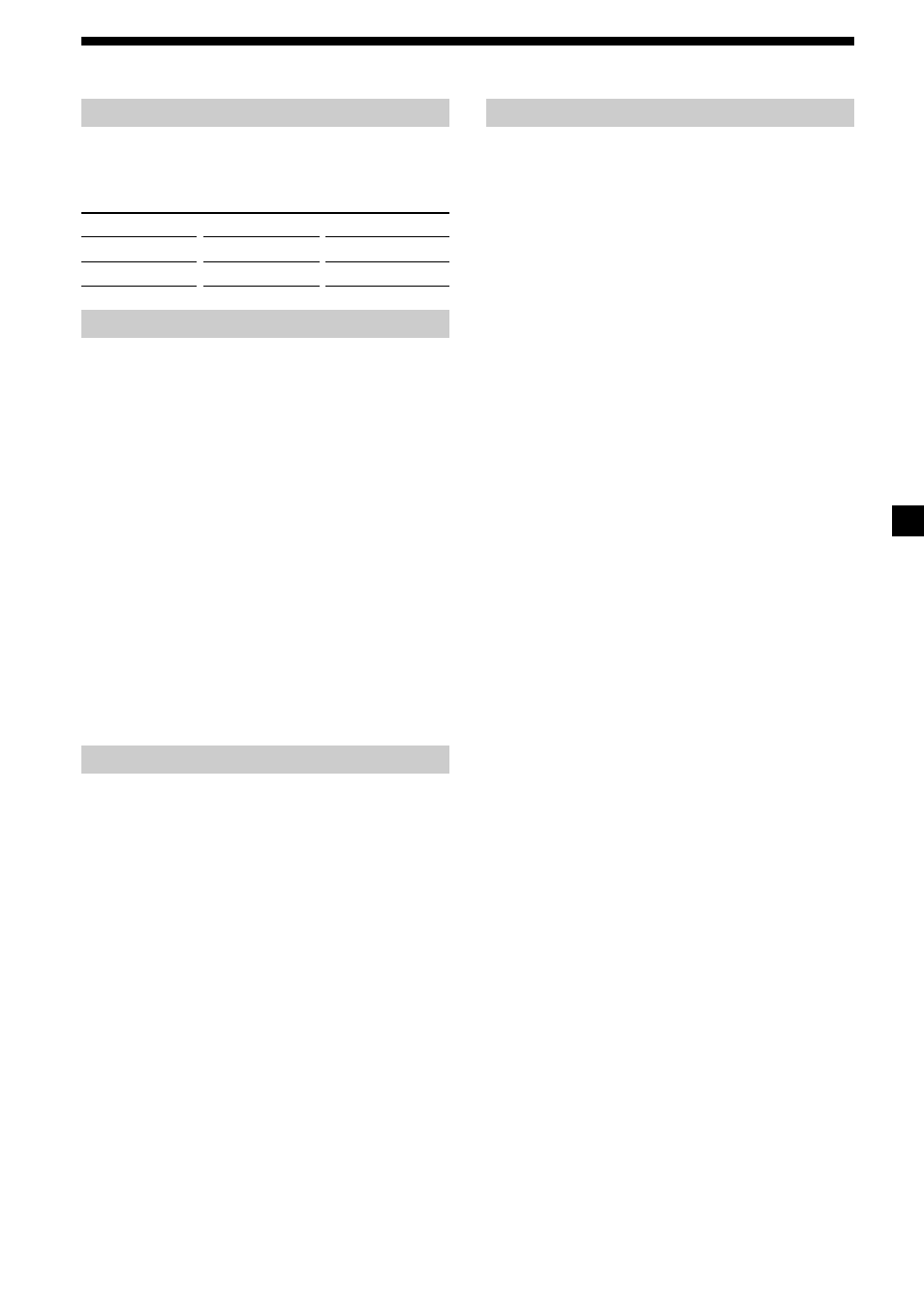 39 specifications, General | Sony XR-C7500RX User Manual | Page 39 / 212