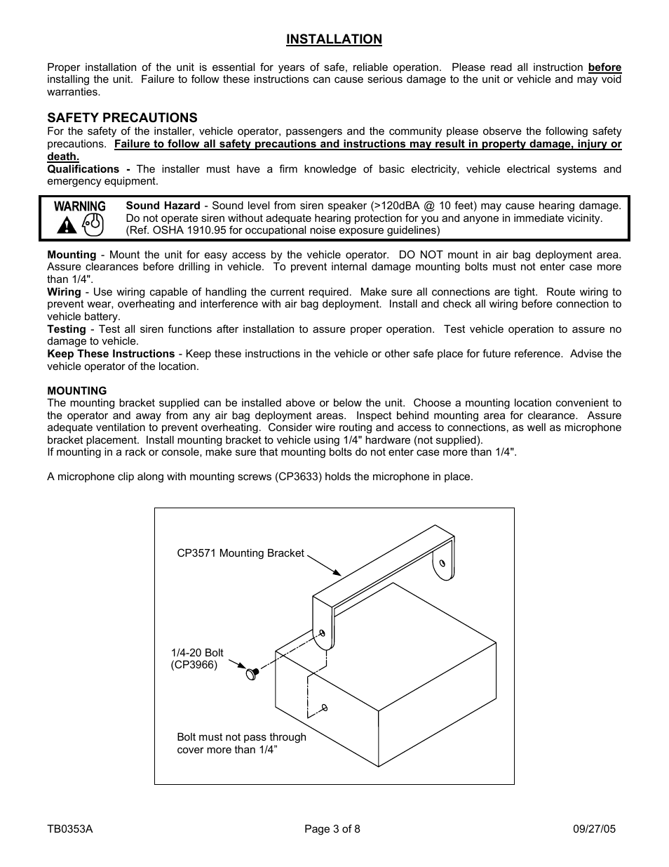Carson SA-500-10 14V User Manual | Page 3 / 8