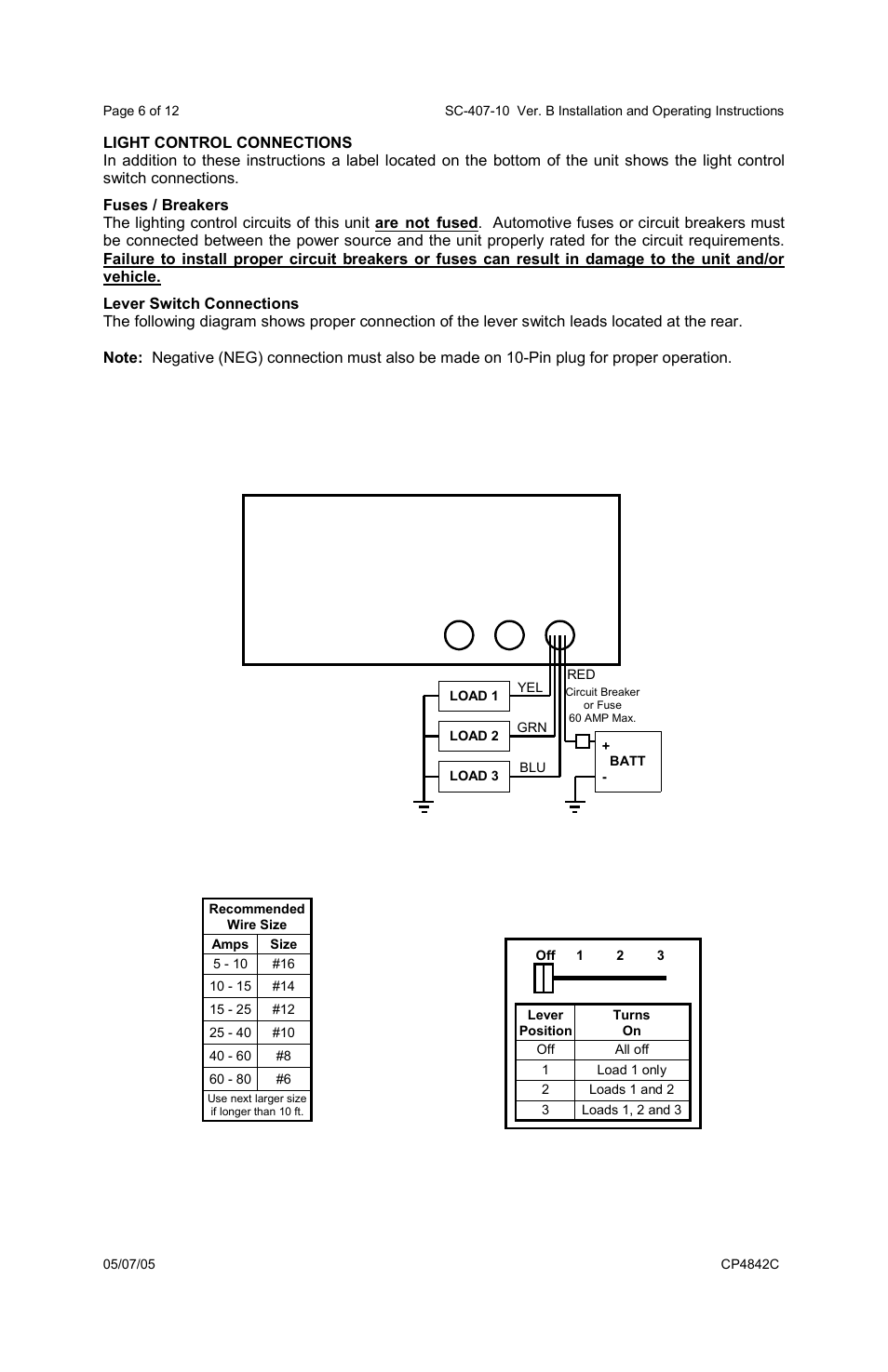 Carson SC-407 User Manual | Page 6 / 12