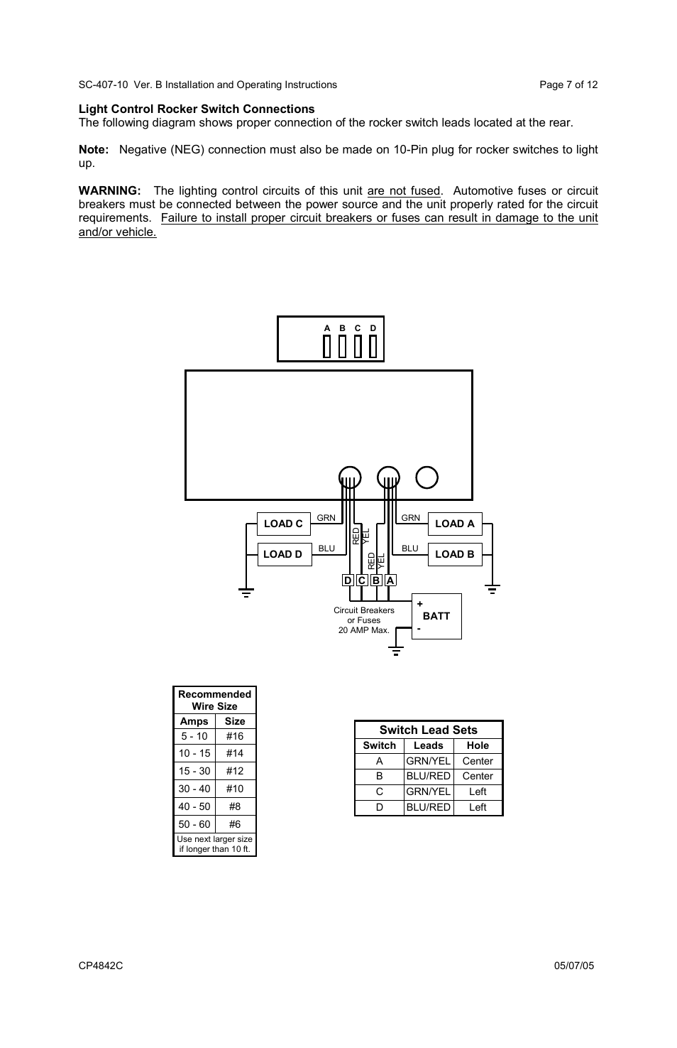 Carson SC-407 User Manual | Page 7 / 12