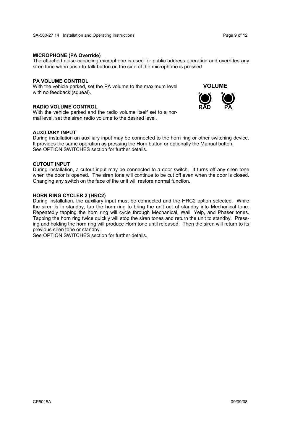 Carson SA-500-27 User Manual | Page 9 / 12