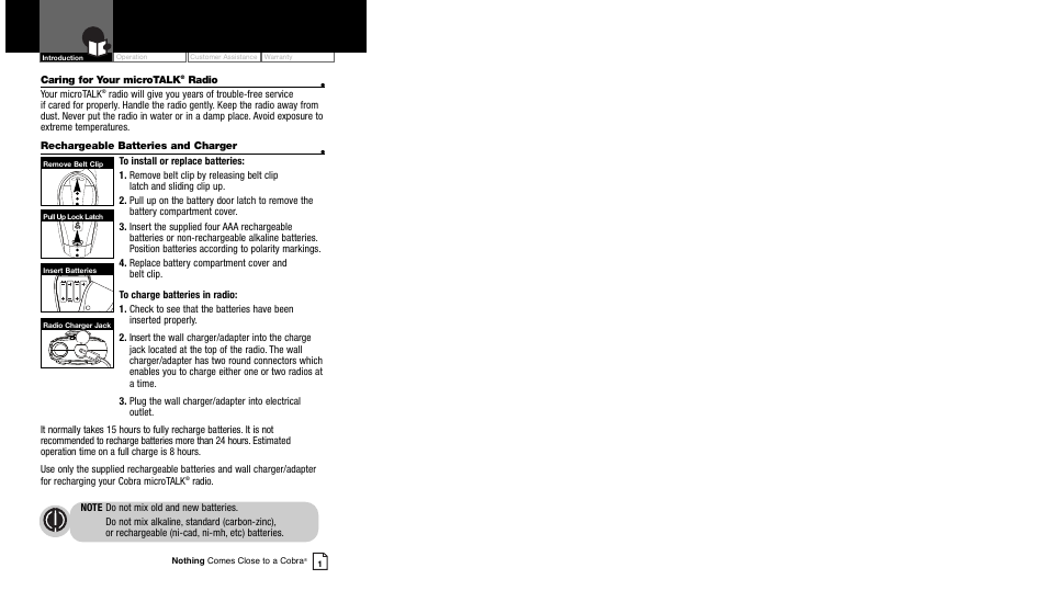 Cobra Electronics CXT94 User Manual | Page 3 / 11