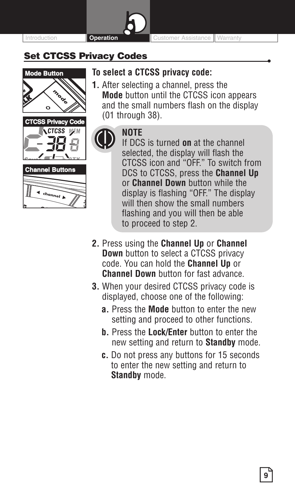Cobra Electronics LI 6500WXC User Manual | Page 13 / 34