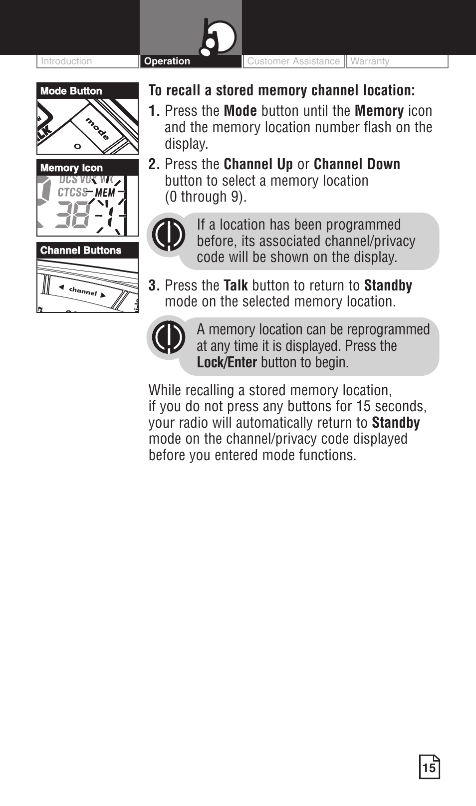Cobra Electronics LI 6500WXC User Manual | Page 19 / 34