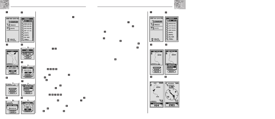 Tracks | Cobra Electronics GPS100 S User Manual | Page 13 / 27