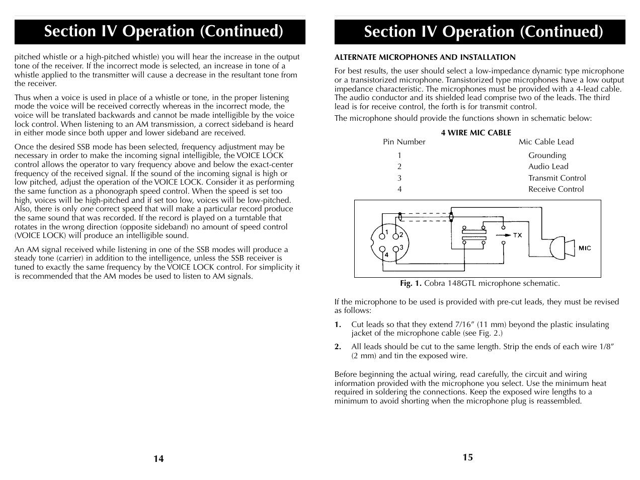 Cobra Electronics HH36ST User Manual | Page 9 / 24