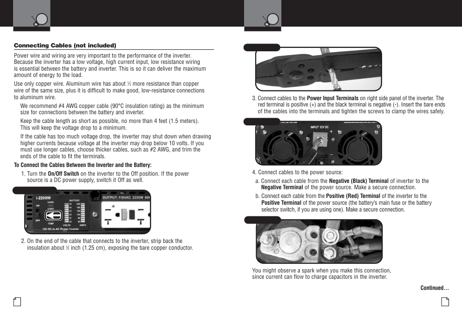 Connecting cables | Cobra Electronics CPI M2200 User Manual | Page 7 / 16