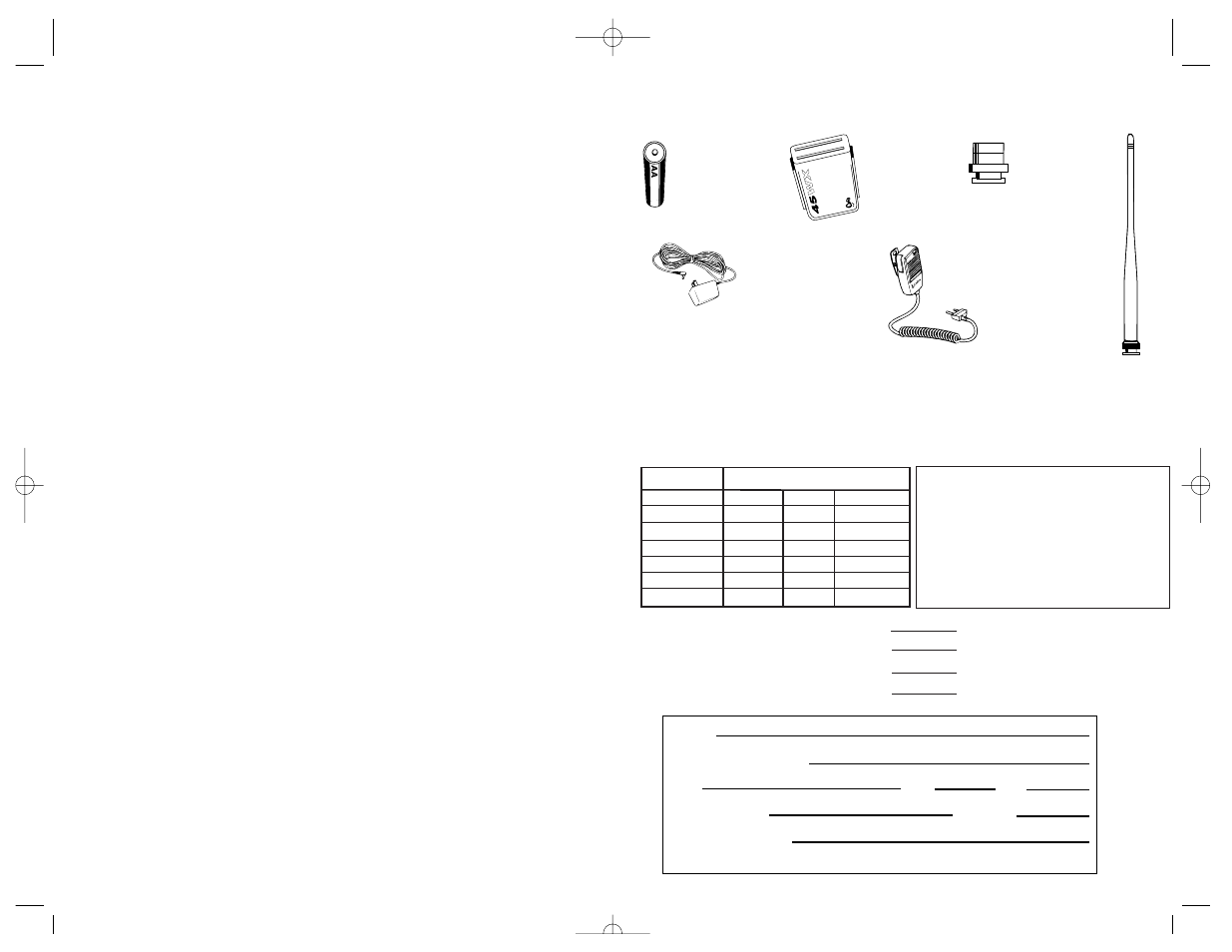 Limited two year warranty | Cobra Electronics 45WX User Manual | Page 12 / 12