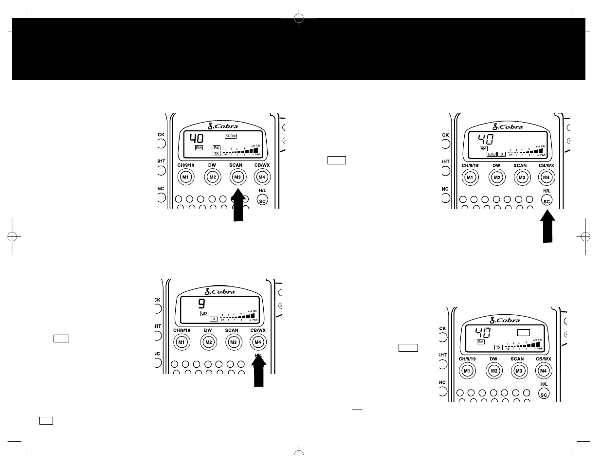 Operation | Cobra Electronics 45WX User Manual | Page 7 / 12