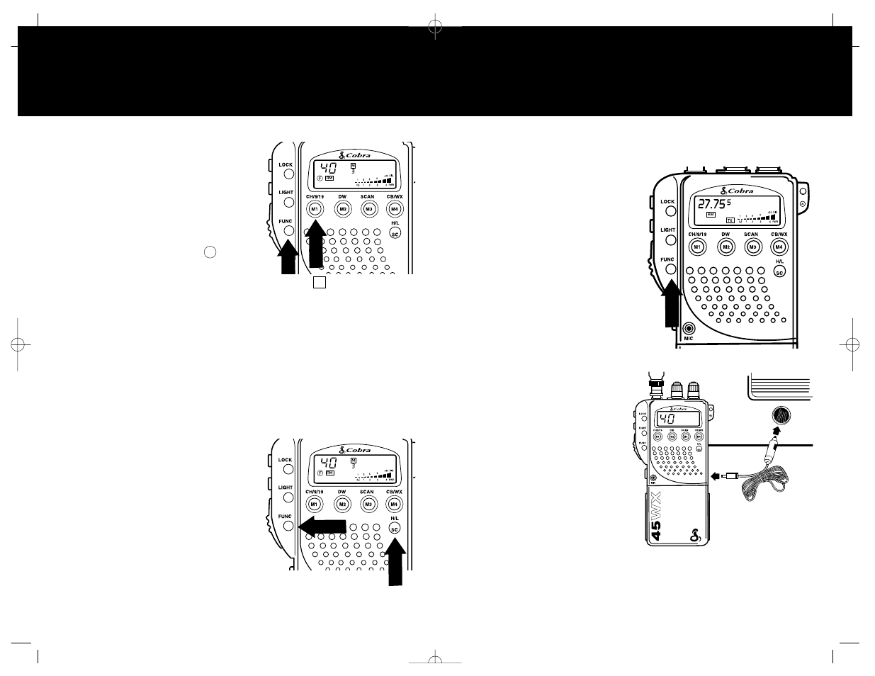 Operation, Operations | Cobra Electronics 45WX User Manual | Page 8 / 12