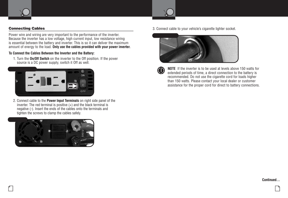 Connecting cables | Cobra Electronics CPI M400 User Manual | Page 7 / 14