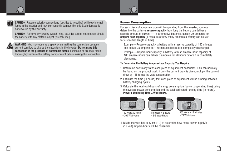 Connecting cables, Power consumption | Cobra Electronics CPI M400 User Manual | Page 8 / 14