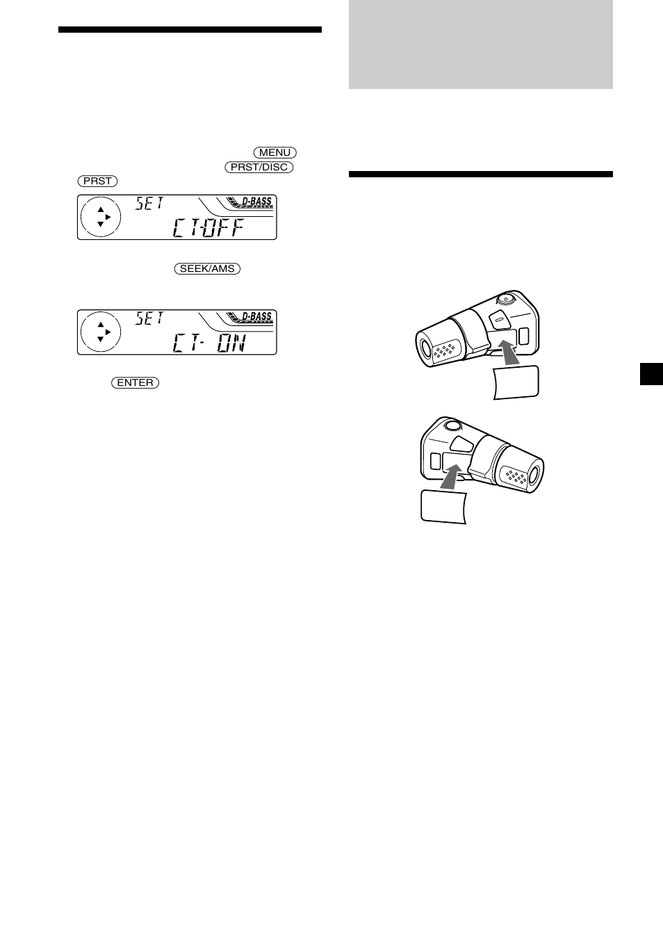 Other functions, Labelling the rotary commander, Setting the clock automatically | Sony XR-4200R User Manual | Page 19 / 152