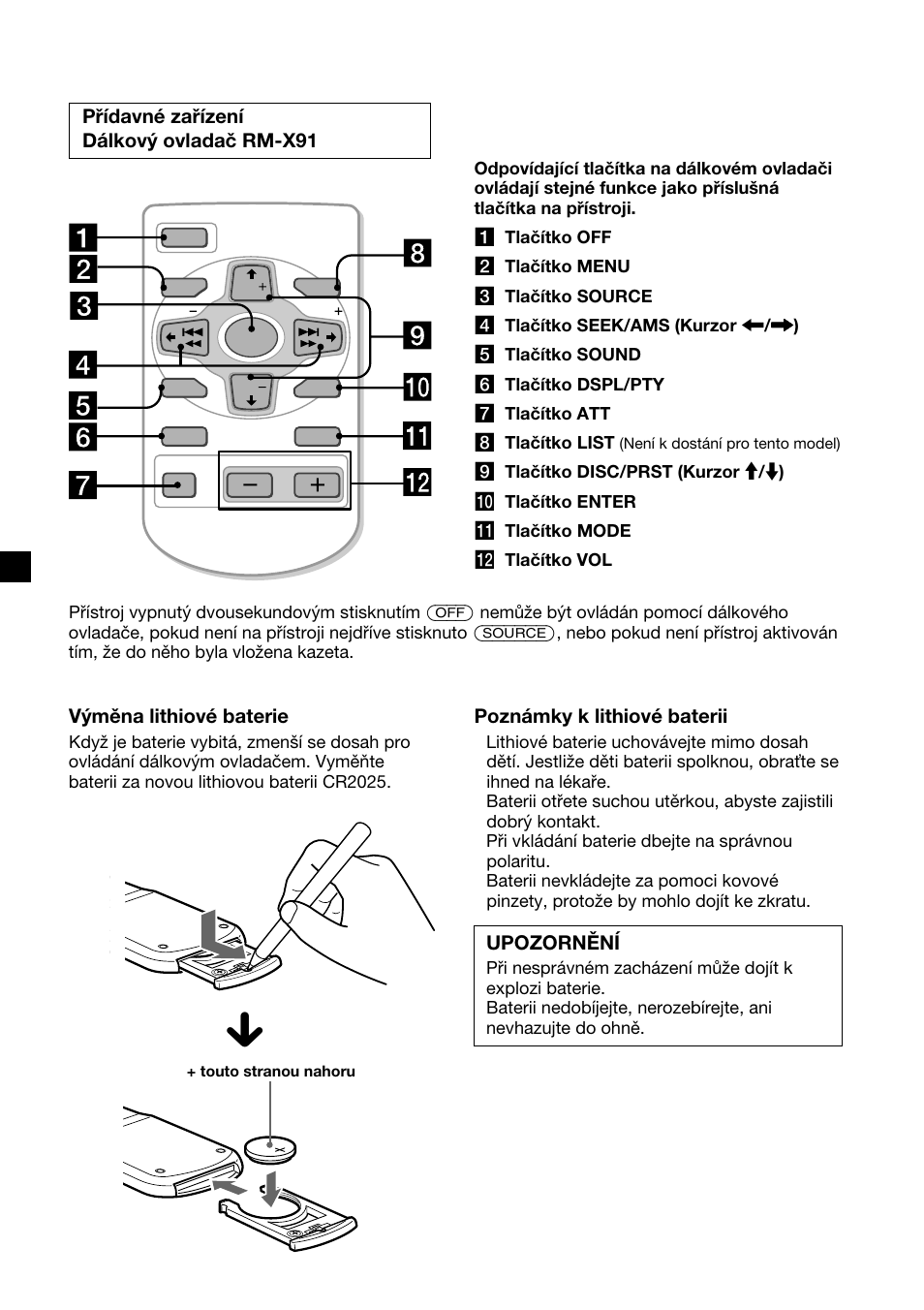 Sony XR-4200R User Manual | Page 36 / 152