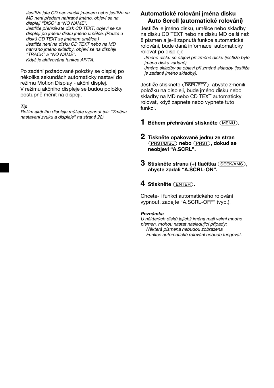 Sony XR-4200R User Manual | Page 54 / 152