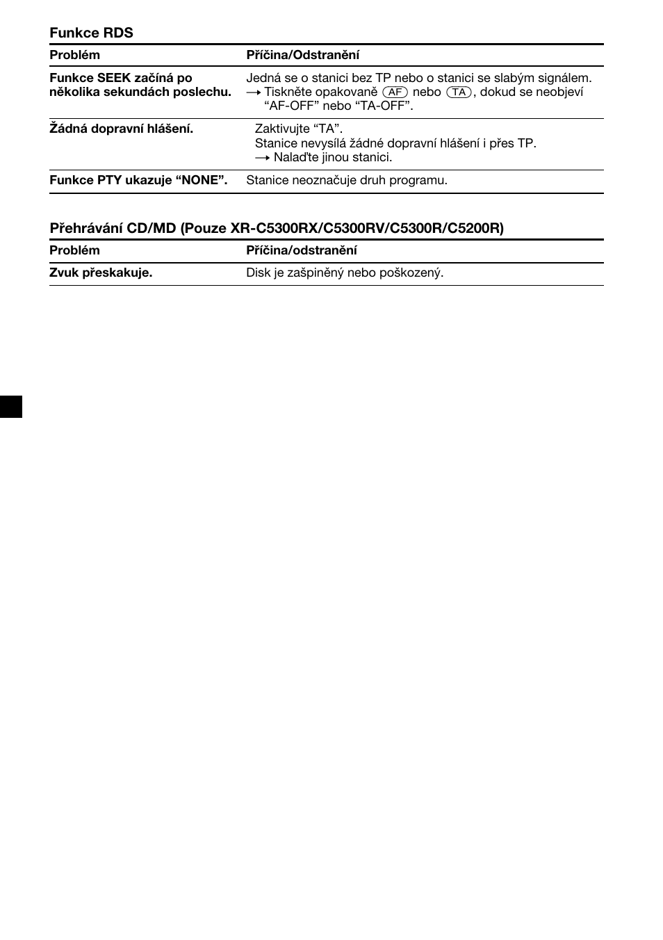 Sony XR-4200R User Manual | Page 60 / 152