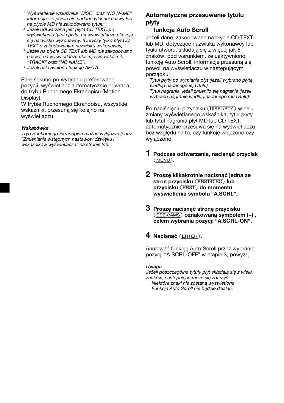 Sony XR-4200R User Manual | Page 84 / 152