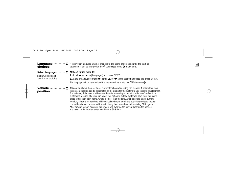 Cobra Electronics 2000 User Manual | Page 23 / 105
