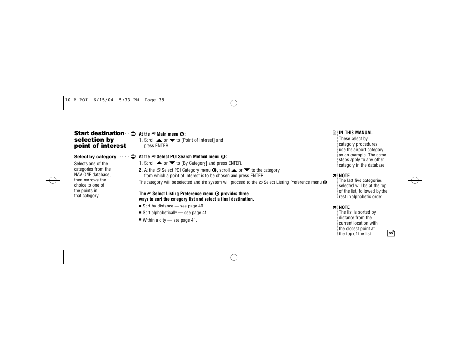 Cobra Electronics 2000 User Manual | Page 48 / 105