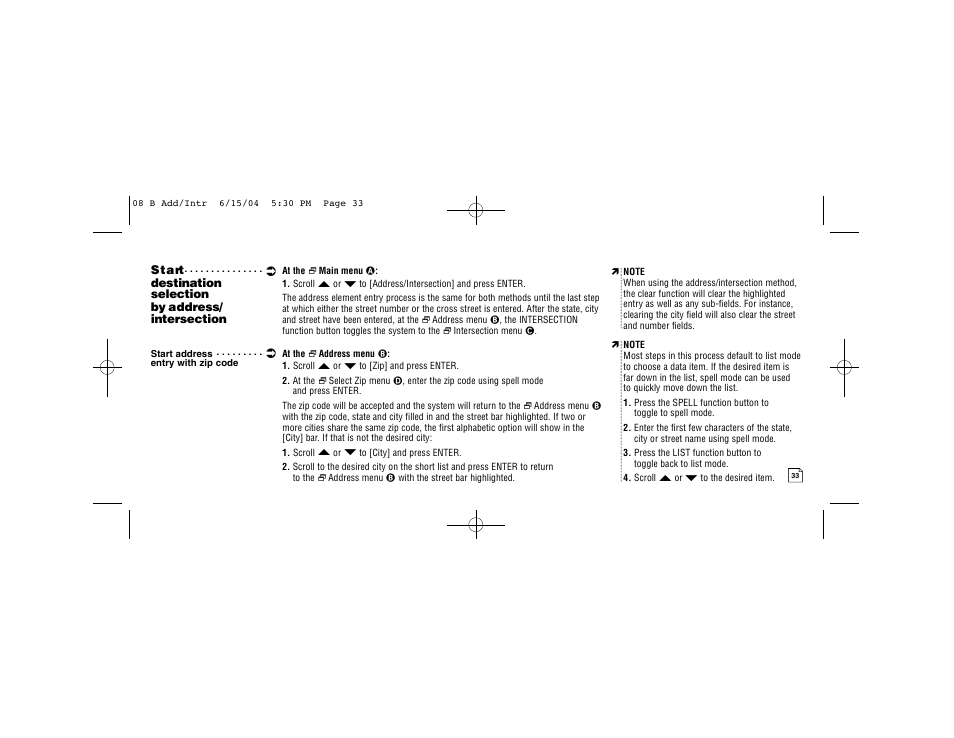 Cobra Electronics 2000 User Manual | Page 58 / 105