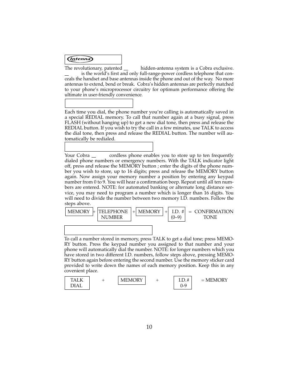 Cobra Electronics CP-2507 User Manual | Page 11 / 20