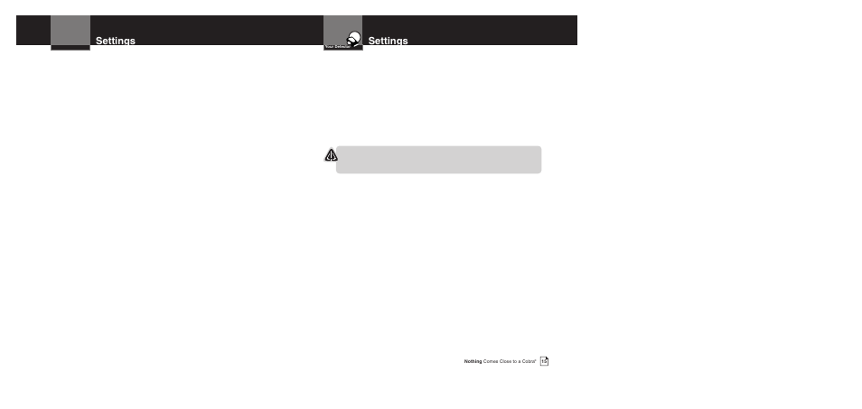 Settings | Cobra Electronics XRS 9930 User Manual | Page 10 / 21