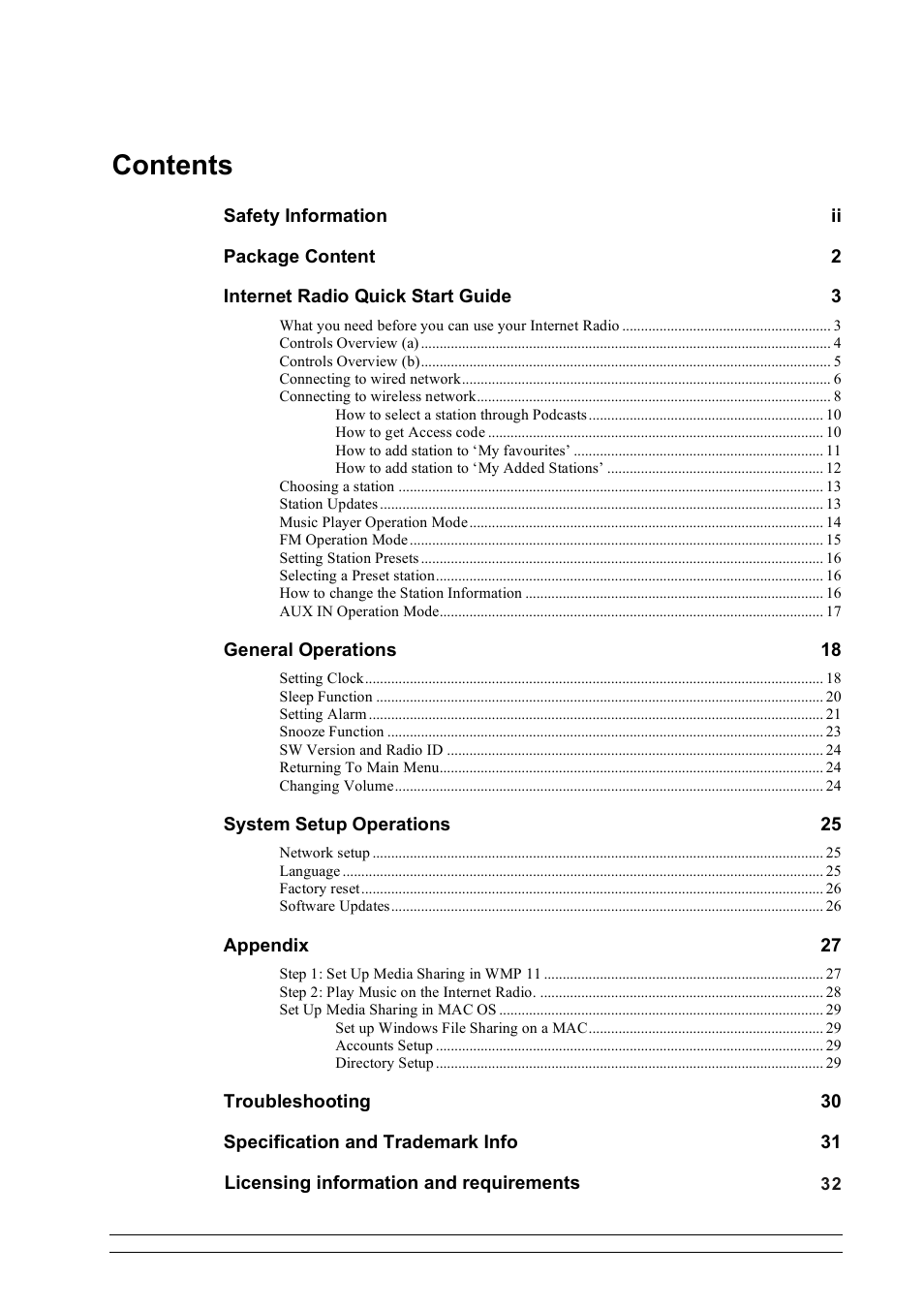 Cobra Electronics CIR 1000 A User Manual | Page 4 / 35