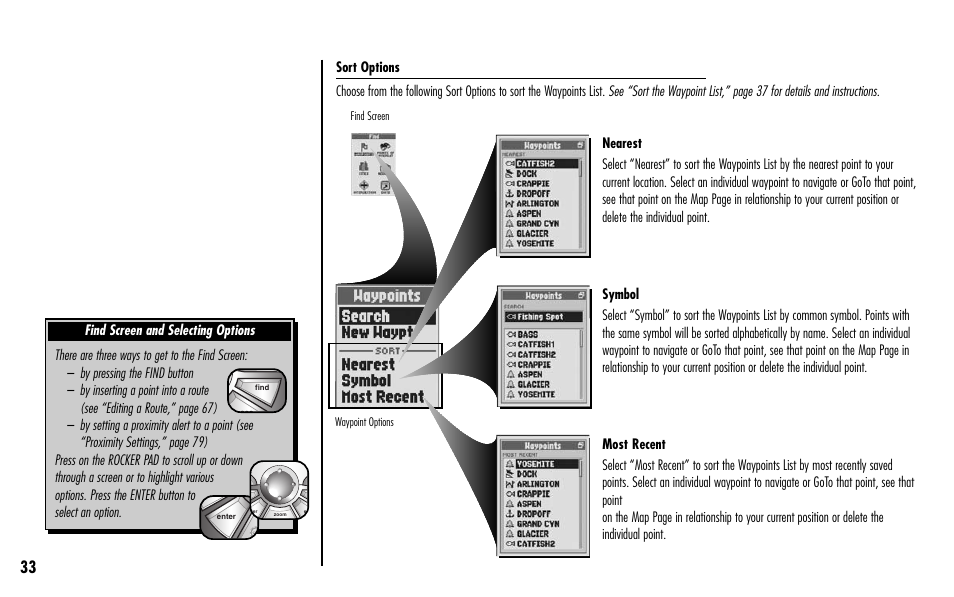 Cobra Electronics GPS 1000 User Manual | Page 35 / 104