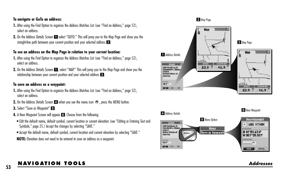 Cobra Electronics GPS 1000 User Manual | Page 55 / 104