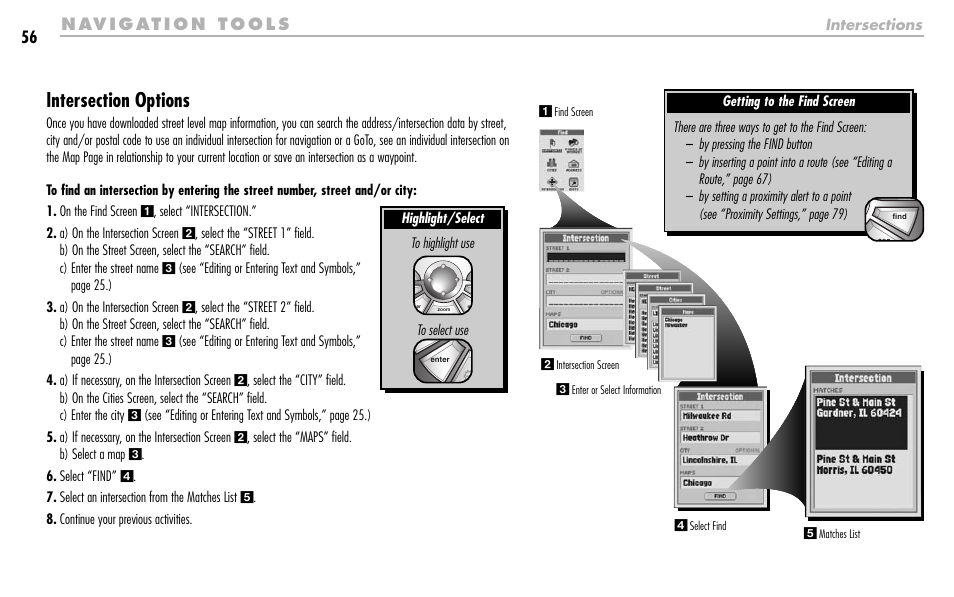 Cobra Electronics GPS 1000 User Manual | Page 58 / 104