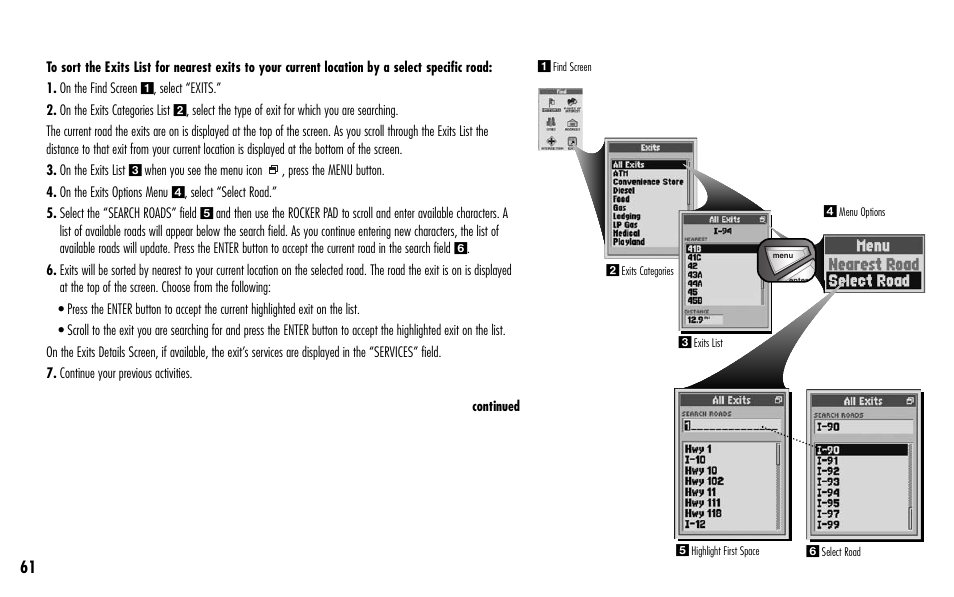 Cobra Electronics GPS 1000 User Manual | Page 63 / 104