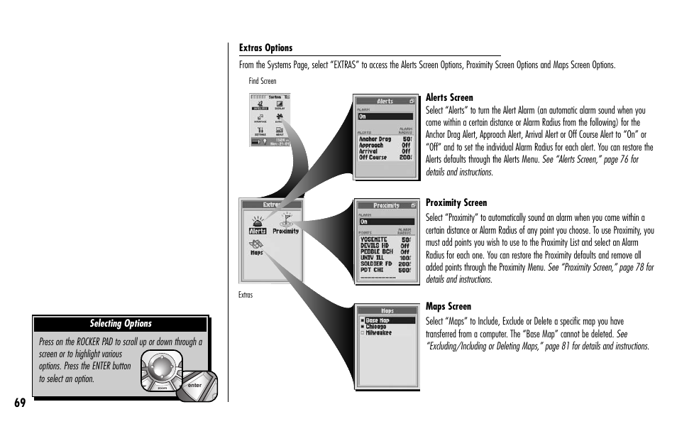 Cobra Electronics GPS 1000 User Manual | Page 71 / 104