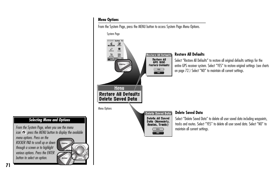 Cobra Electronics GPS 1000 User Manual | Page 73 / 104