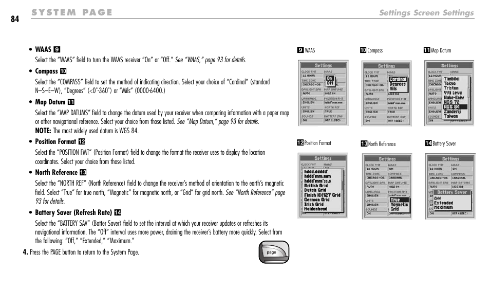 Cobra Electronics GPS 1000 User Manual | Page 86 / 104