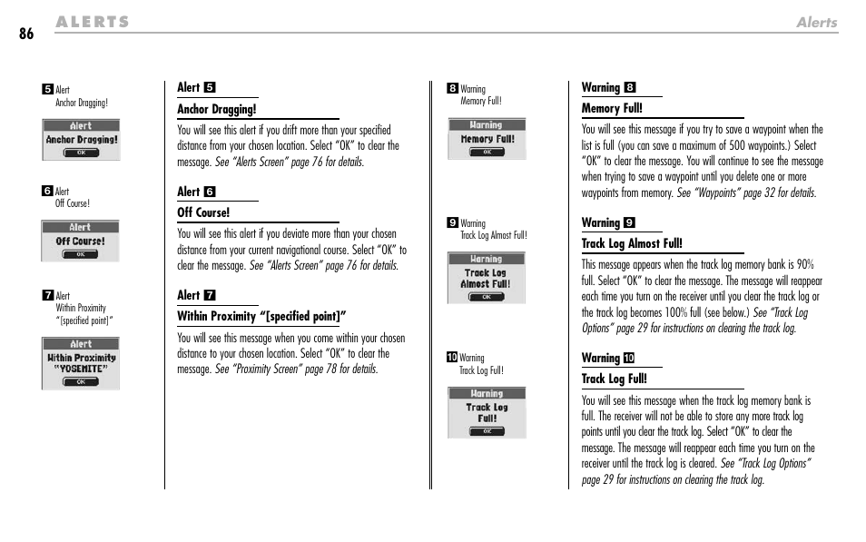Cobra Electronics GPS 1000 User Manual | Page 88 / 104