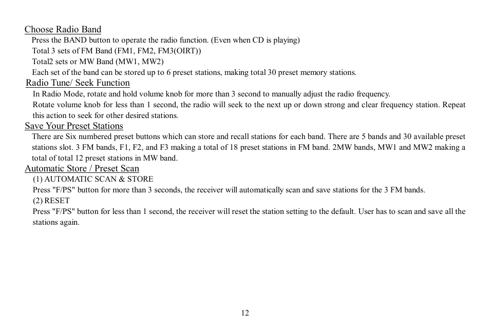Hyundai H-CDM8048 User Manual | Page 12 / 39