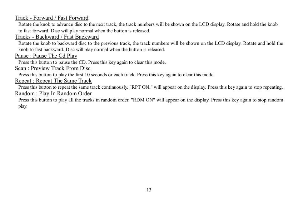 Hyundai H-CDM8048 User Manual | Page 13 / 39